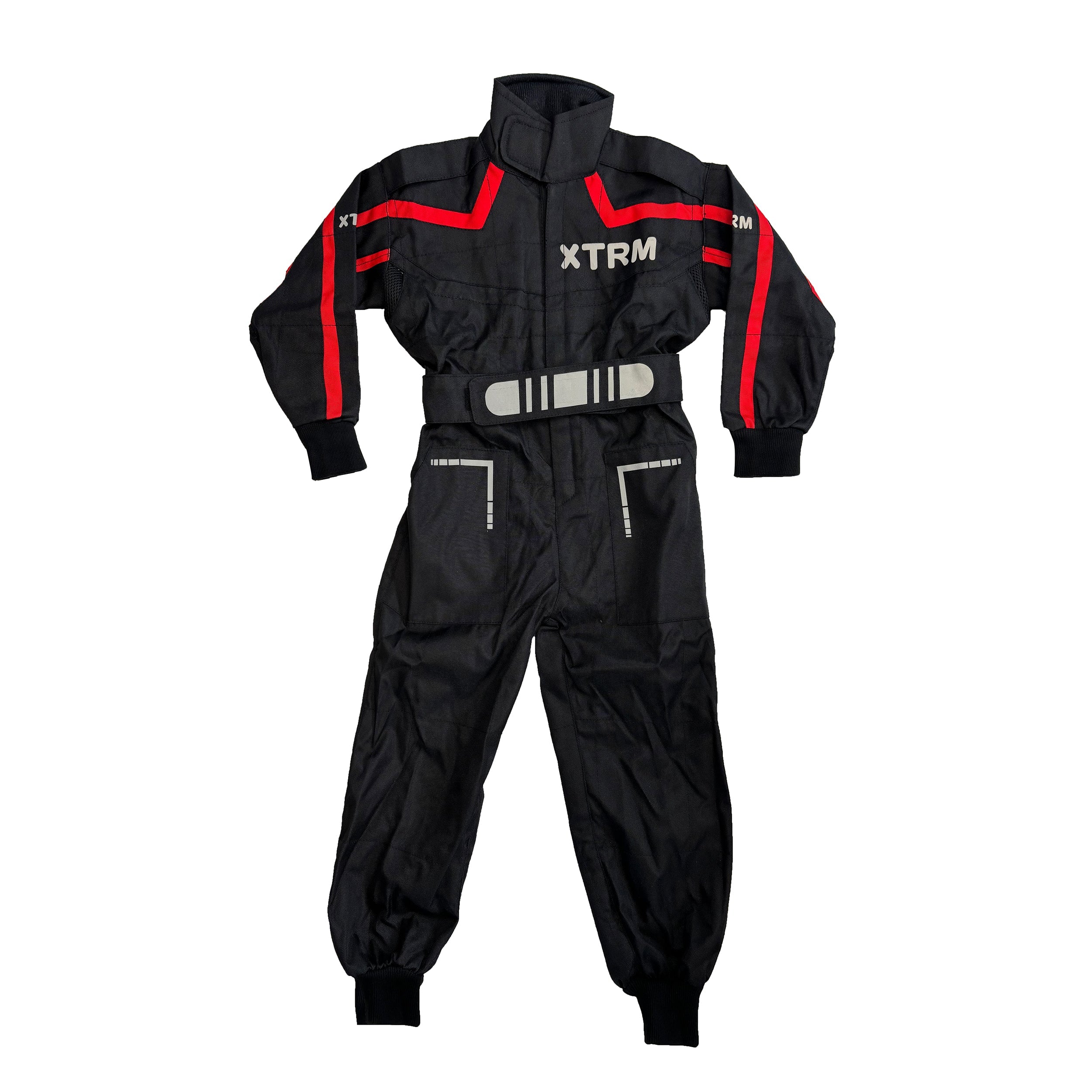 XTRM Kids One Piece Kart Suit - Red