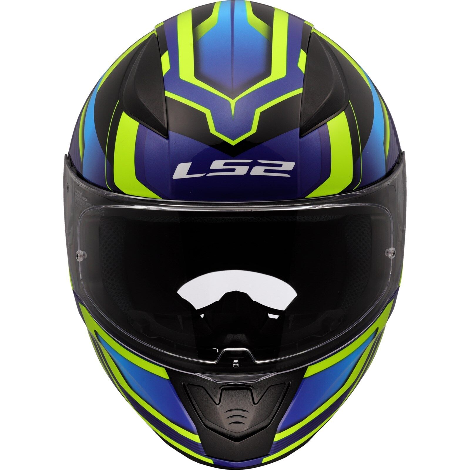 LS2 FF353 RAPID-II FLITZ Full Face Helmet- Yellow Blue