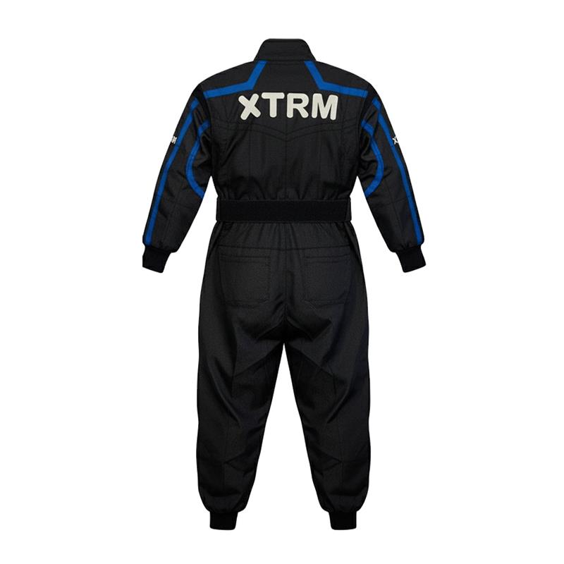 XTRM Kids One Piece Kart Suit - Blue