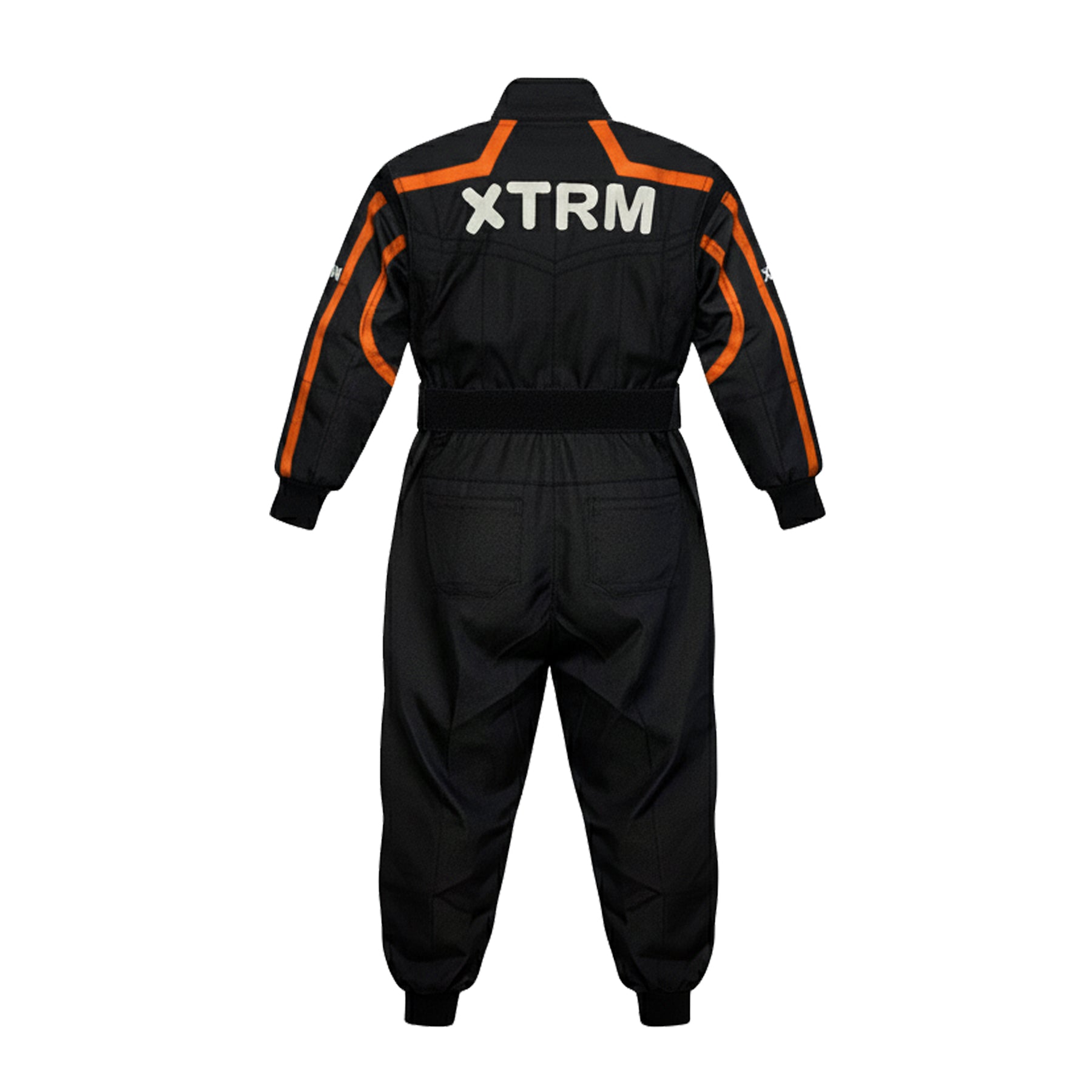 XTRM Kids One Piece Kart Suit - Orange