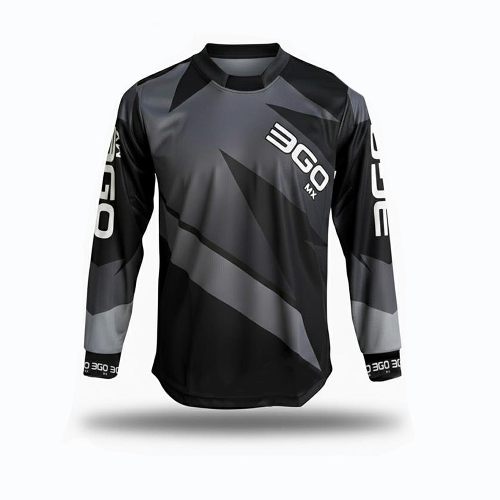 3GO Kids MX Race Jersey - Black